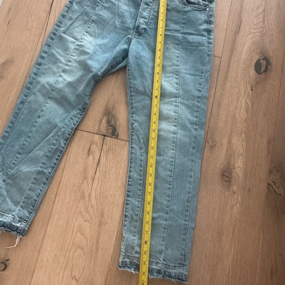 Rachel Roy So Rustic Unique Arty Jeans! - Picture 7 of 12